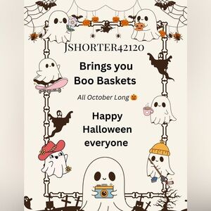 Boo Baskets 🧺 👻 (Halloween themed) assorted Basket 🧺